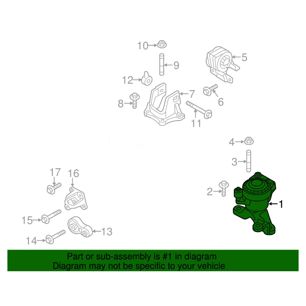 Engine Mount CT4Z6038C CT436F012AE Engine Torque S — 3