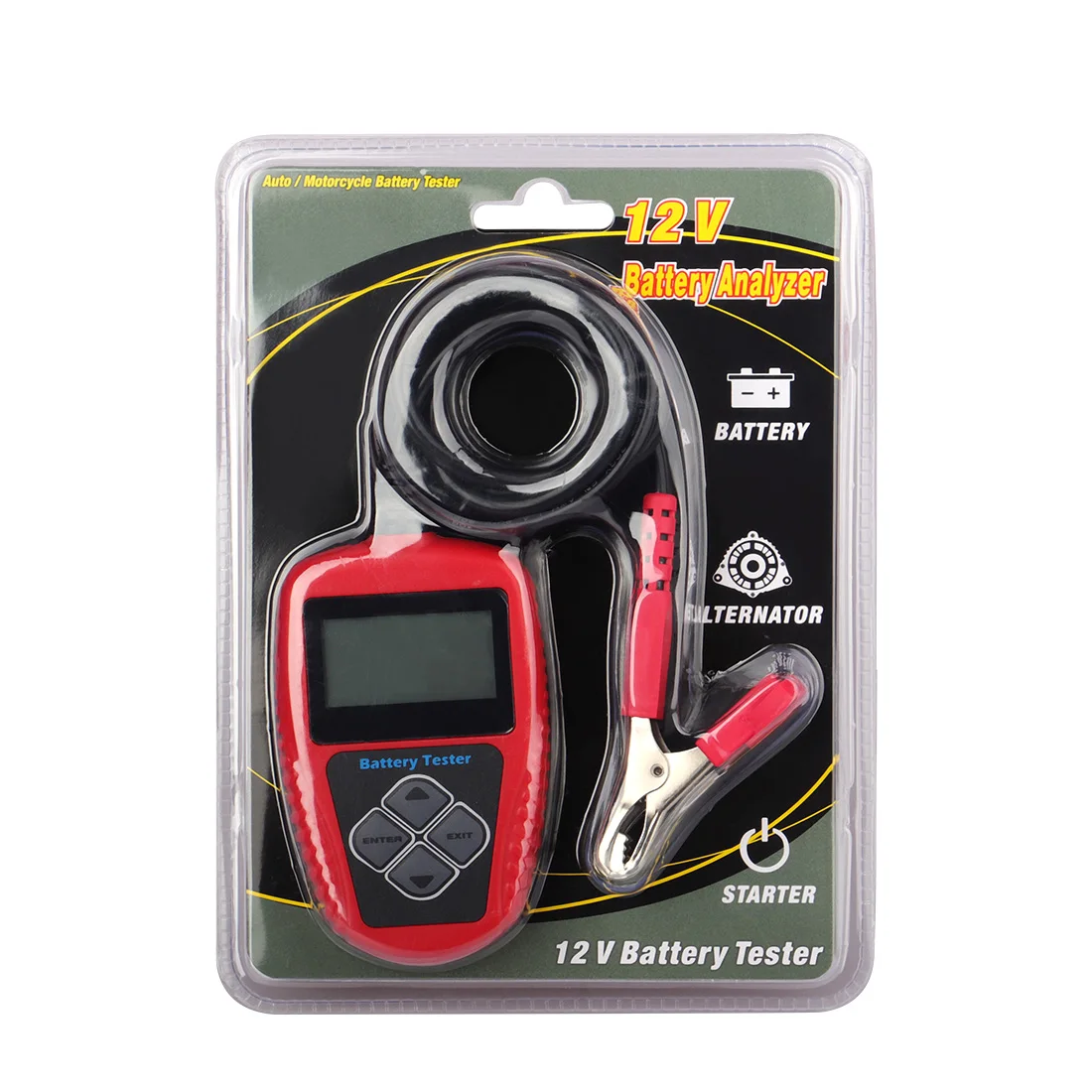 Compact Design Ba101 Battery Analyzer For 12 Volt Battery 12v