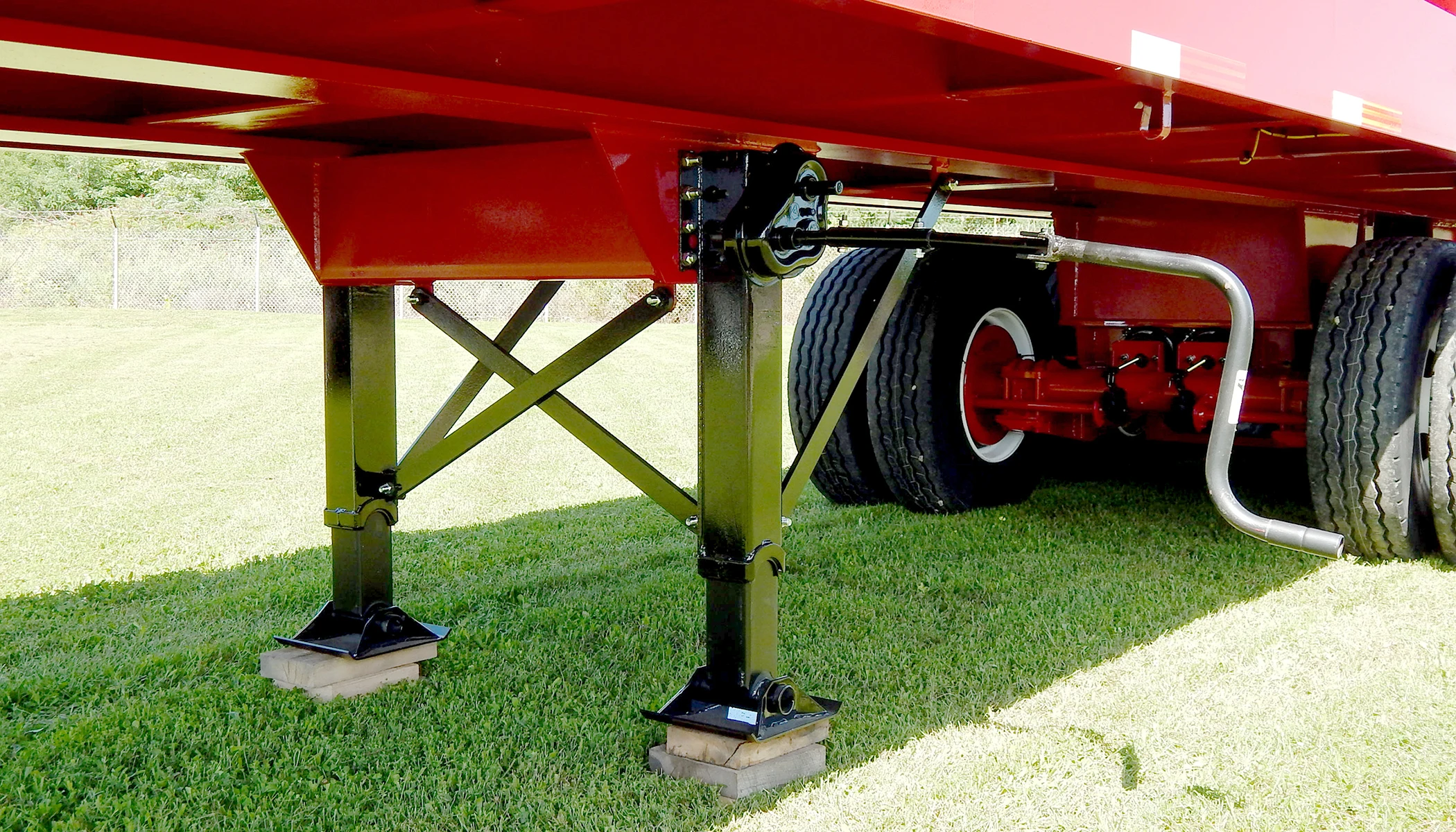 Standard Size Heavy Landing Gear Landing Leg For Sale - Buy Trailer ...