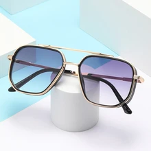 Uv400 Rimless Glasses Luxury Fashion New Trendy Women Men Metal Frames Shades Sunglasses Sun colorful Glasses