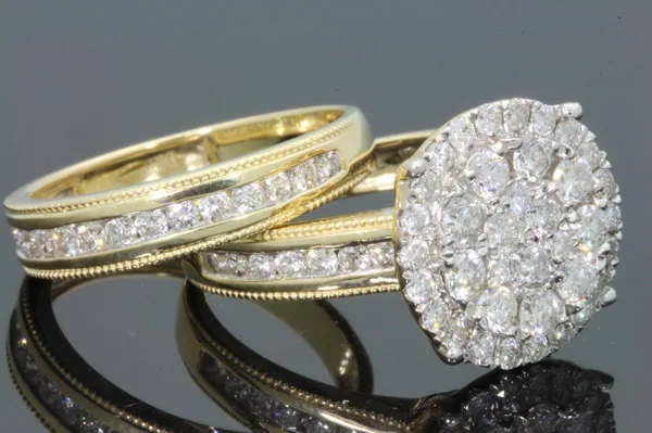 R617 Huilin Yellow Gold Wedding Ring 