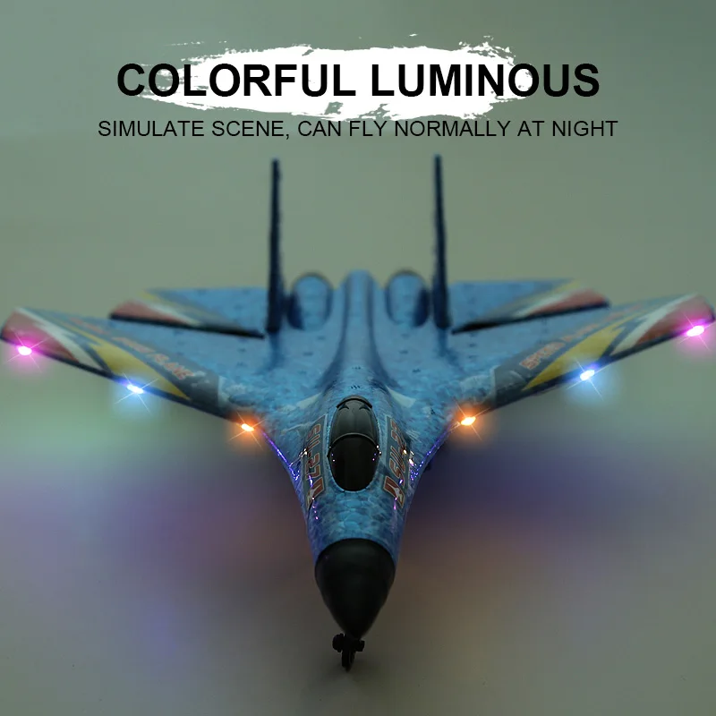 Jet Plane Remote Control Glider Fighter Plane Drone Hand Throwing Foam Plane RC Engine Airplane Model for Beginner