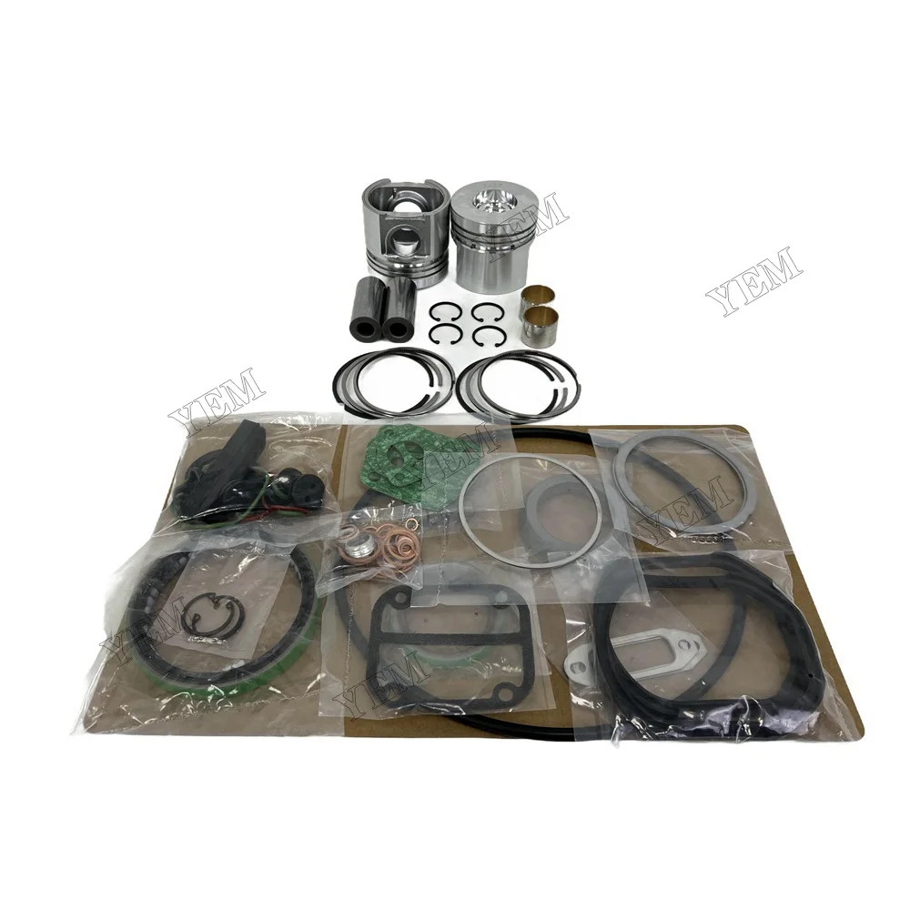 Rebuild Kit With Piston Ring Cylinder Gaskets Piston Fit for Deutz F2L511 Engine Parts 5