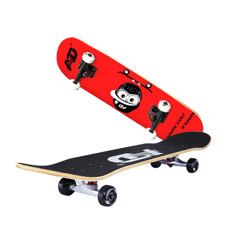 Beurs Kan worden genegeerd Respectievelijk Double Rocker Freestyle Skateboards In Stock 31 Inch 4 Wheels Skateboard  Skate Deck - Buy Wheels Skateboard,Wood Skateboard,Skate Deck Product on  Alibaba.com