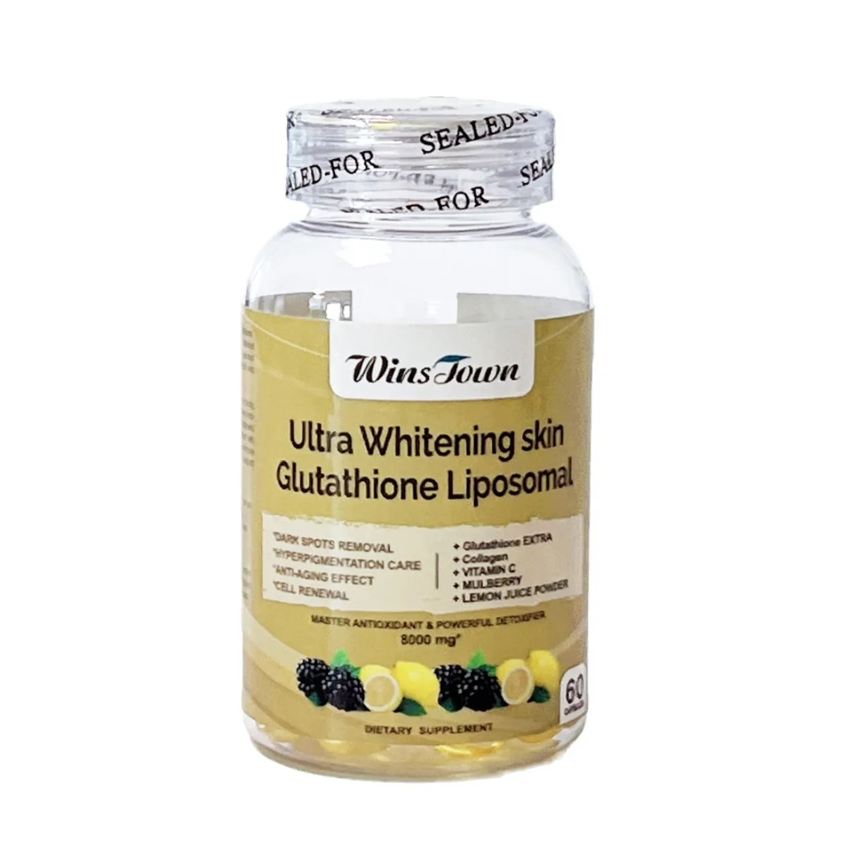 collagen glutathione gold NEW Tatiomax Whitening Gel Capsules With 1800mg of Glutathione, Algatrium, A.StemCell, Collagen, Alpha Lipoic Acid & Vitamin C New Collagen + C Glutathione