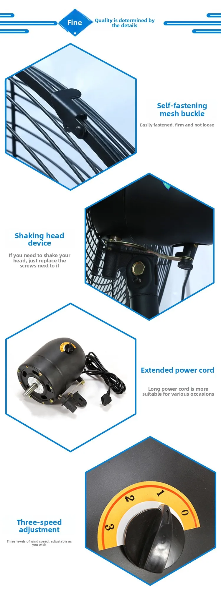 Fan, 220V, 320W - detail 30