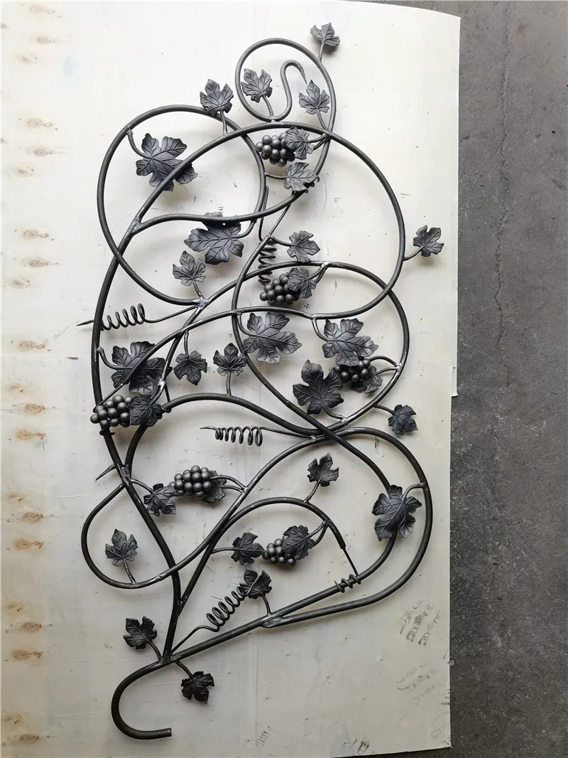 RECINZIONE RURALE BAROCCO - Ferro Battuto Dimensioni: 310 X 620 Mm Acciaio S235JR, (grezzo) EUR - Foto 5