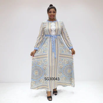 Embroidered Attire Cafta Abaya  Flash Sale AY Fashion SG30043 Tanzania Clothing Kaftan