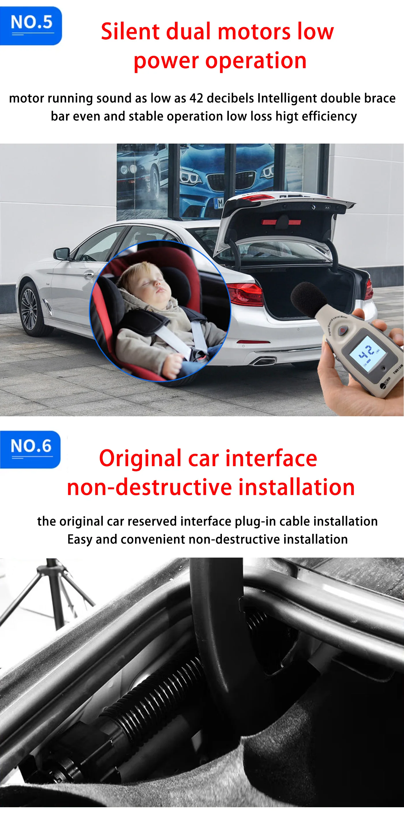 Smart Auto Power Tail Gate Lifter Electric Tailgate Lift For Ford Focus