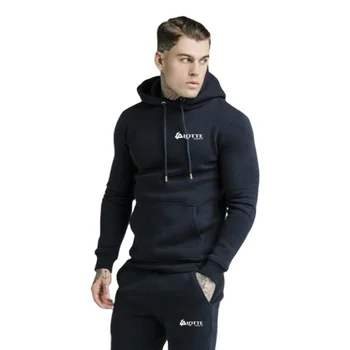 Customized Gym Fitness fit fleece sweat suit Track Suit wholesale for Men 2021