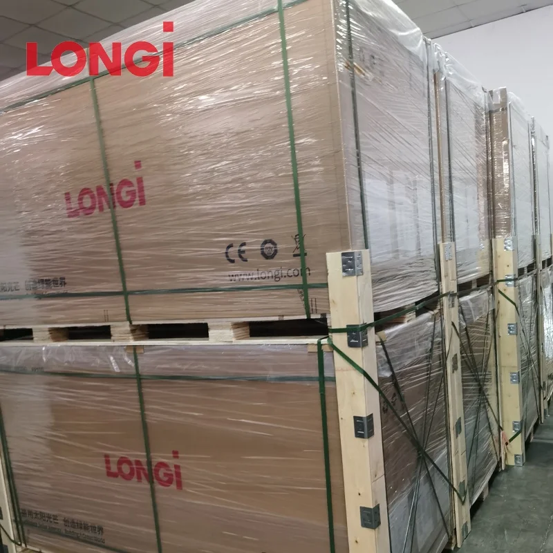 Guangheng China Large Power Longi Solar Panel 540 Watt Monocrystalline Solar Panel Price for Home Dual Glass 550w 108 Cells