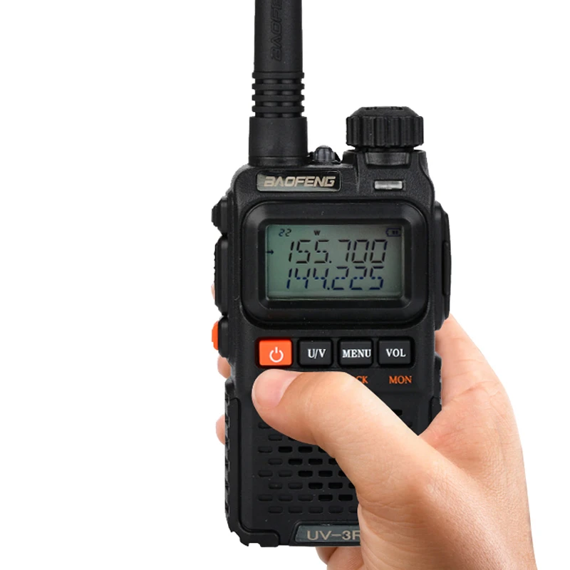 FM Baofeng UV-3Rハムラジオデュアルバンドキッズトランシーバー