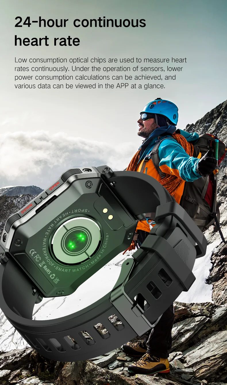 2026 H31 Smartwatch 1.91Inch Outdoor Sport BT Call Heart Rate Blood Pressure Waterproof Relojes Smart Watches for Men