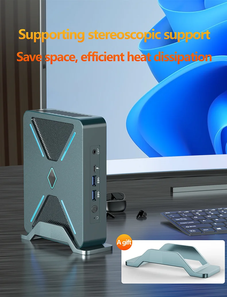 Mini PC with N2840 Core I3 I5 I7 Barebone Dual Core Linux Win-10 New ...