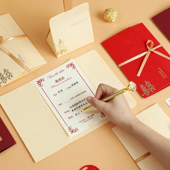 Customized Luxury Wedding Invitations, Niche High-end Wedding Invitations, Wedding Banquet Paper Wedding Invitation Printing