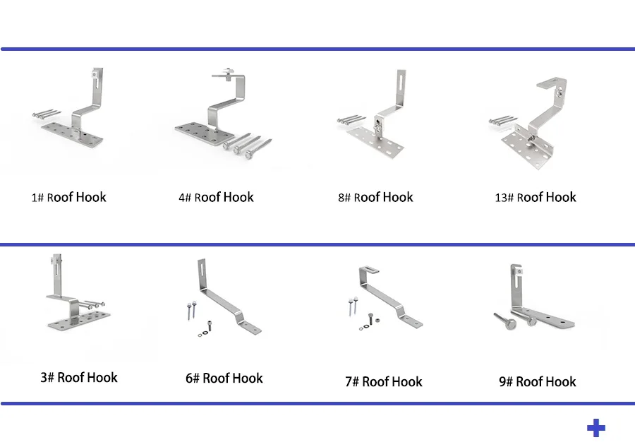 Adjustable Tile Roof Hook