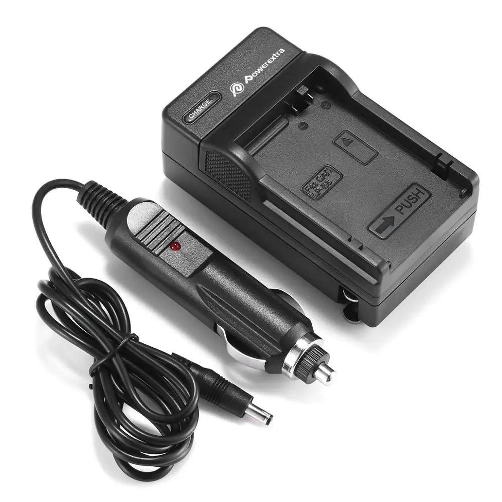 Powerextra Ac/Dc Input Lp-E8 Battery Charger For 550D 600D Rebel T2I T3I Kiss X4 X5 Digital Cameras