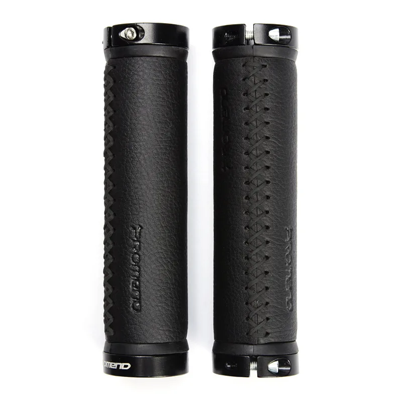 2021 Promend Bicycle Handlebar Grips Custom Pu Leather Hand Made Bicycle  Handlebar Grip Handle Mtb Road Mountain Bike Good Grips