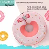 Collar de donut, rosa, talla mediana