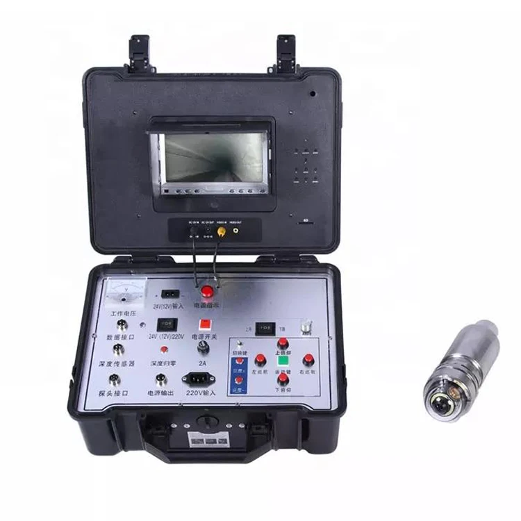 New Well Logging Inspection Camera 100-500m Deep Well Camera for Underwater Wells