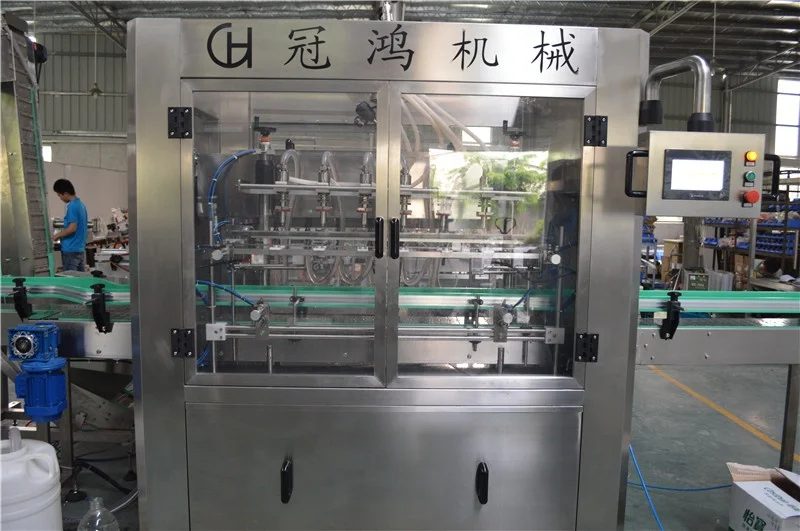 Автоматическая машина для розлива воды/минеральной воды/жидких пластиковых бутылок по заводской цене, 6 насадок