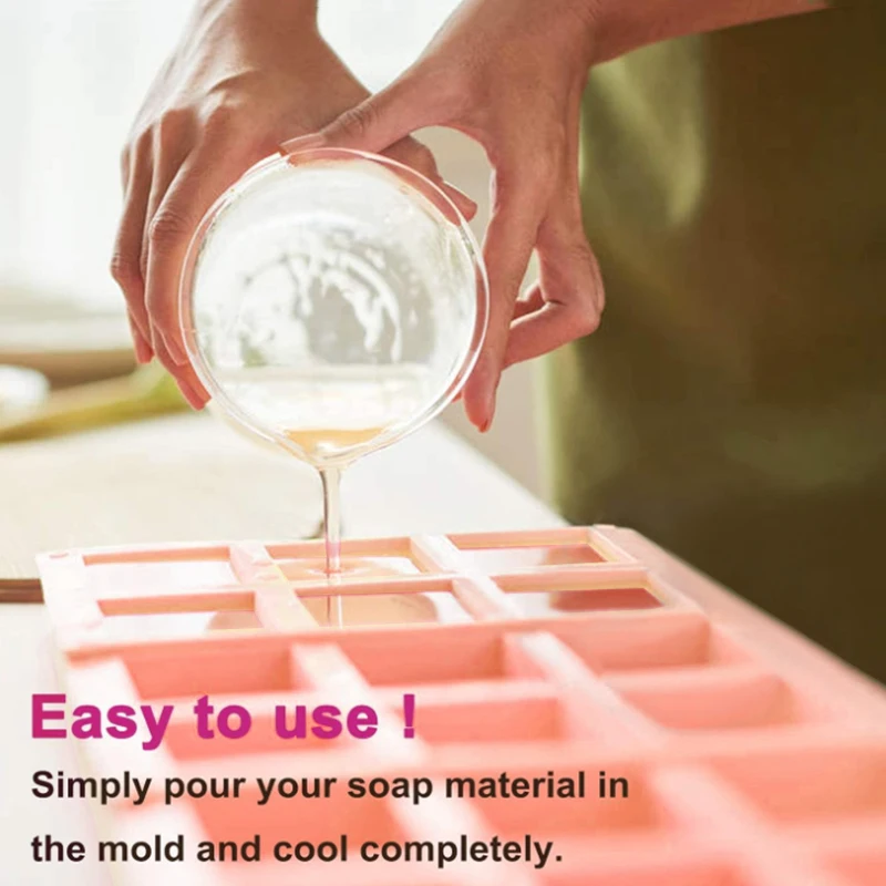 Factory Custom Cheap Single Cavity or Multi Cavity Custom Silicone Soap Mold Silicone logo Designed Soap Mold