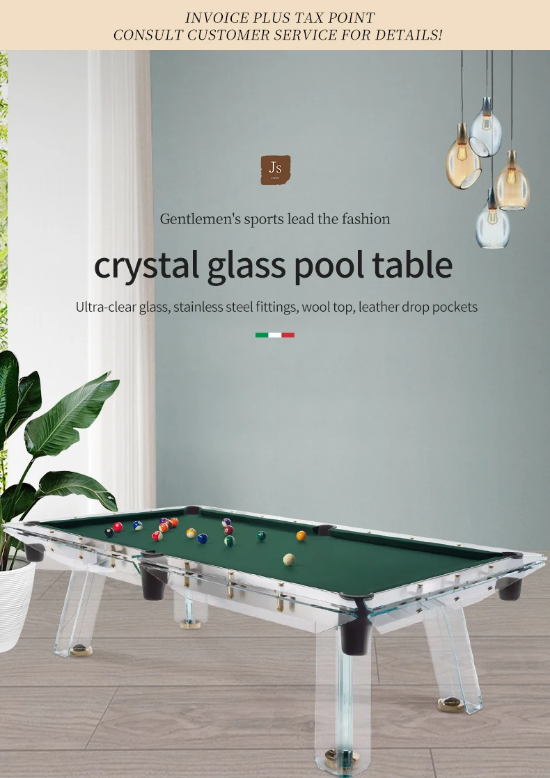 Customizable American Standard Black Eight Full Set Snooker Pool Table