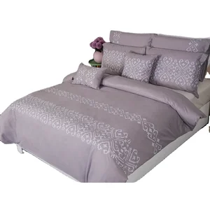 Rancho Wholesale Microfiber 100% Polyester Embroidery Comforter Sets Bedding