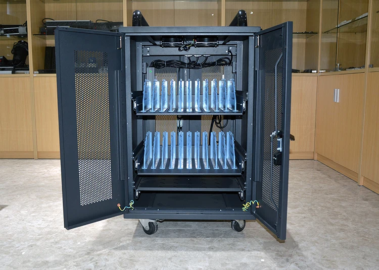 
 Производитель 20 32 40 60 устройств Chromebook ноутбук планшет зарядное устройство тележка кабинет для школы  