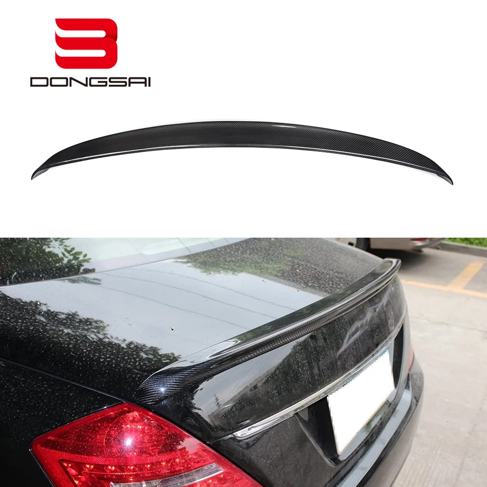 Painted #890 Fit For MERCEDES BENZ W221 4D A Look Trunk Spoiler S63 SPORT 12