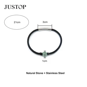 Custom Hand-Woven Purple round Bead Bracelet Women's Natural Stone Beads Protection Fashion Charm Jewelry