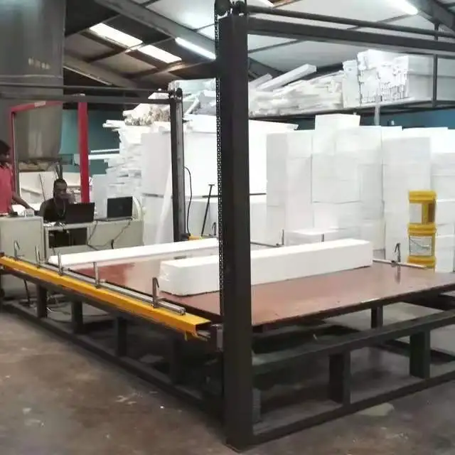EPS Hot Wire CNC Cutting Styrofoam Equipment Polystyrene Machine for EPS Sheets Cutting