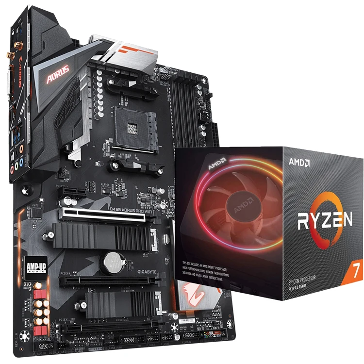 GIGABYTE B450 AORUS PRO WIFI Used Motherboard - AM4, AMD Ryzen 5/7