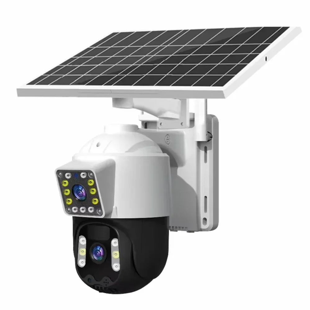 Solar Camera 4G Wholesale Price Dual Lens V360 Outdoor Weather pProof ...