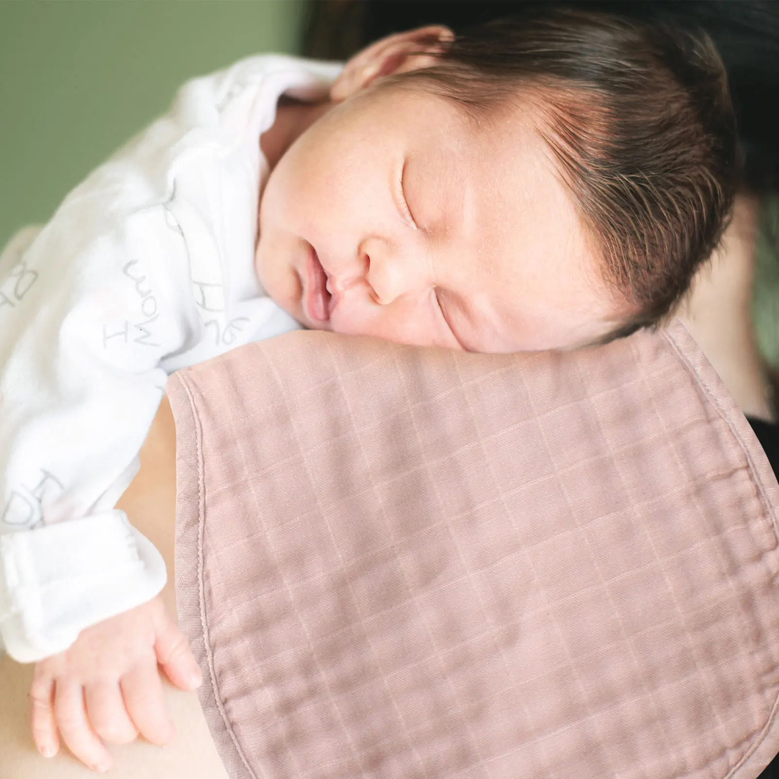 2022 новый дизайн оптовая продажа Лот из 6 слоев новорожденных слюни нагрудник ткань 100% для детей органического хлопка