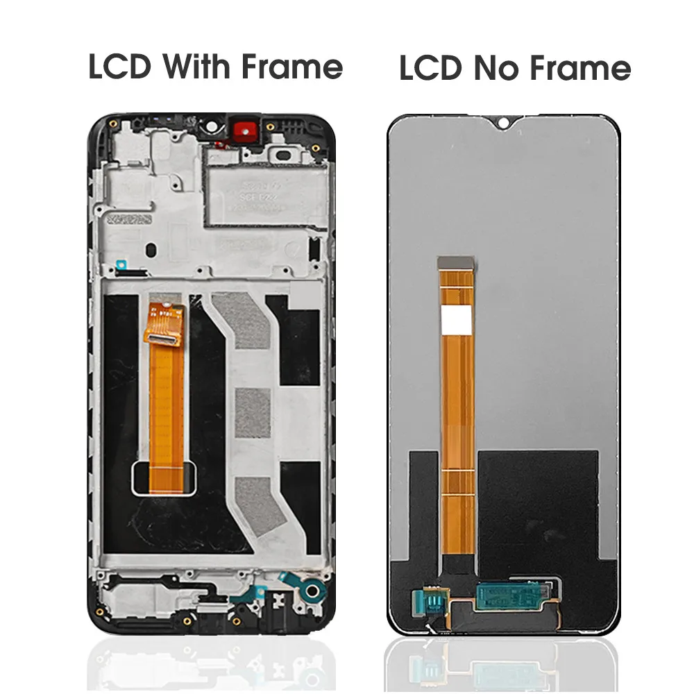 Cell Mobile Phone LCD pantallas de celulares Digitizer Assembly Touch and LCD Screen For oppo Realme C3 5i 6i LCD display