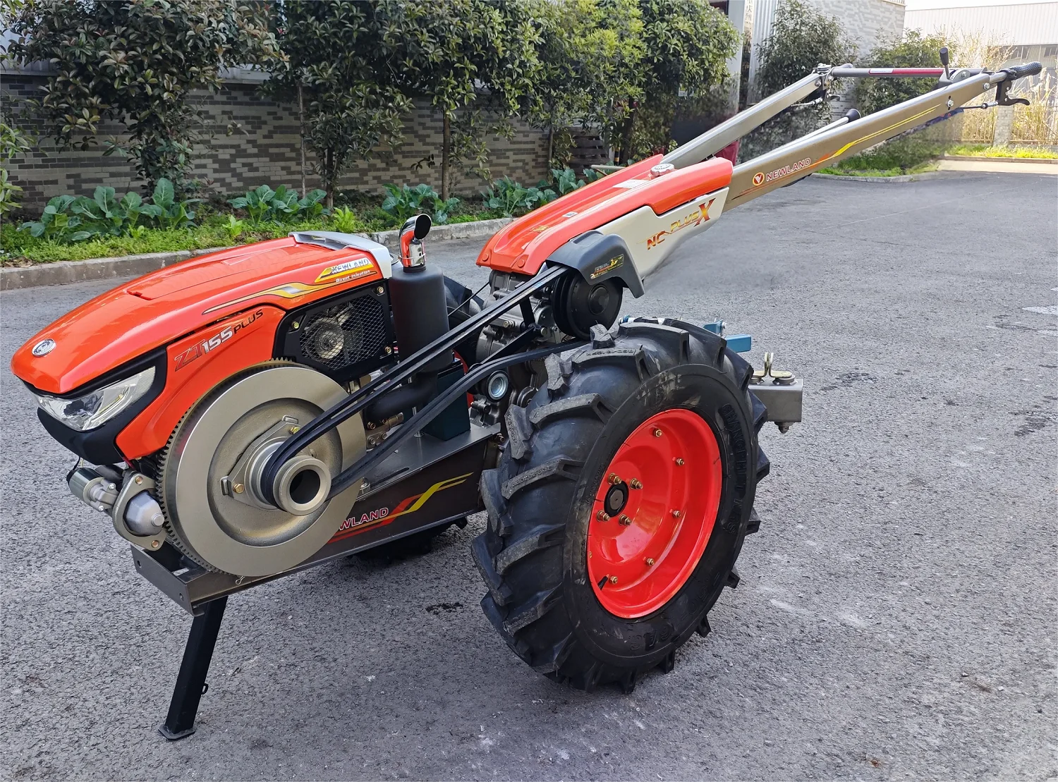 農業用トラクターZT 155ディーゼルエンジン2輪ミニウォーキング