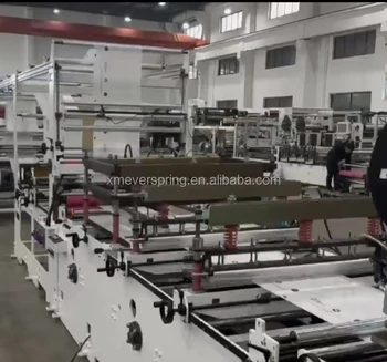 High Speed Automatic Poly Mailer 3 Side Seal Bag Making Machine for Plastic Packaging
