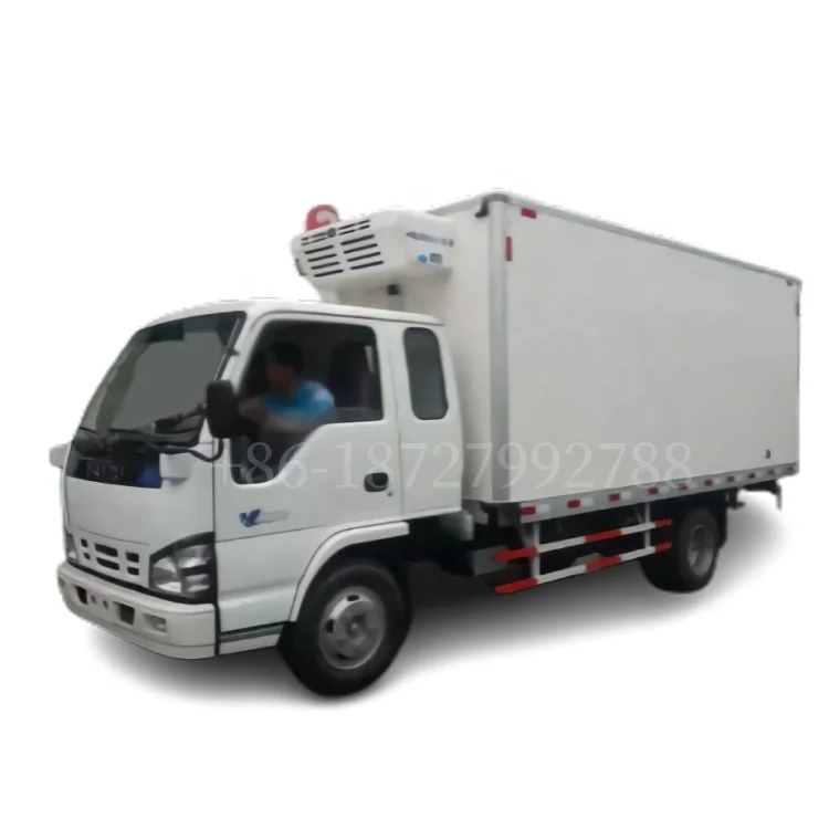 I-suzu refrigerated truck unit freezer thermo king with insulated ...