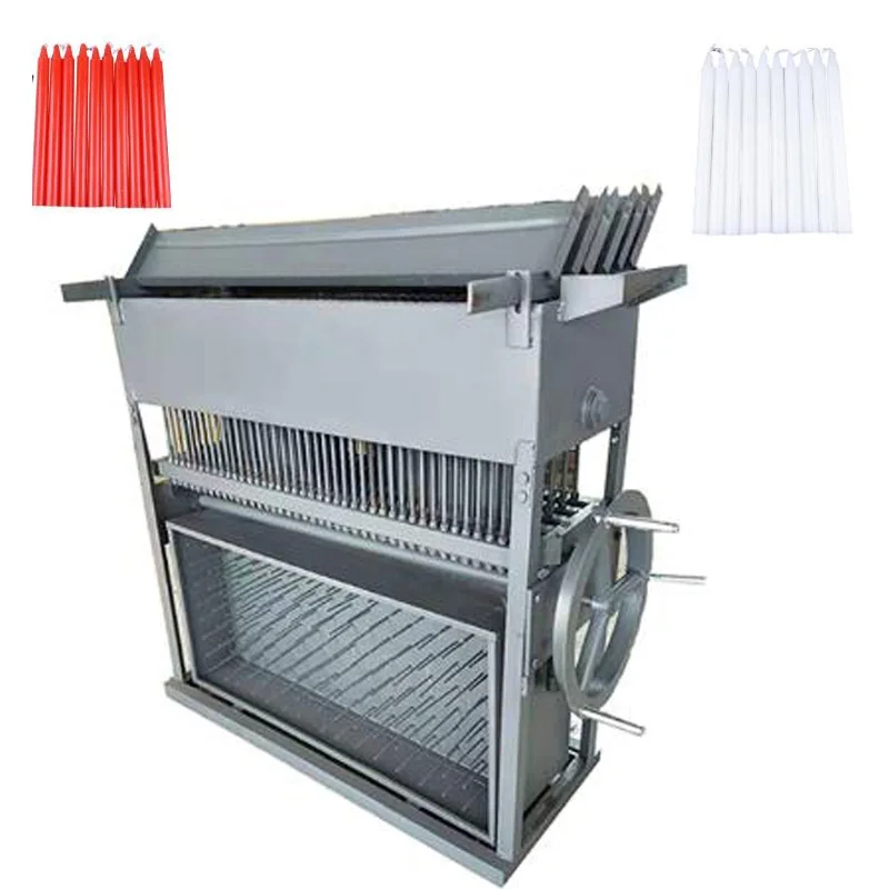 Small Semi Automatic Manual Fluted Church Candle Molds Diy Candle Making Machine Wax on Sale