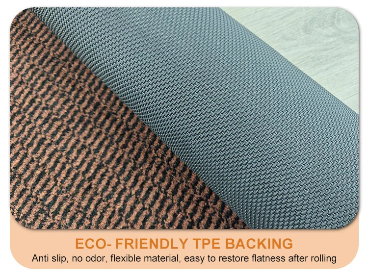 Durable Classic PP Cut Pile TPE Backing Doormat Modern Style Outdoor Entrance Mat(图6)