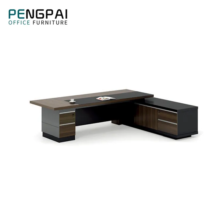 Pengpai офисная мебель из меламинового материала, Рабочий стол для офиса из дерева