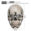 White Open-Mouth Skull