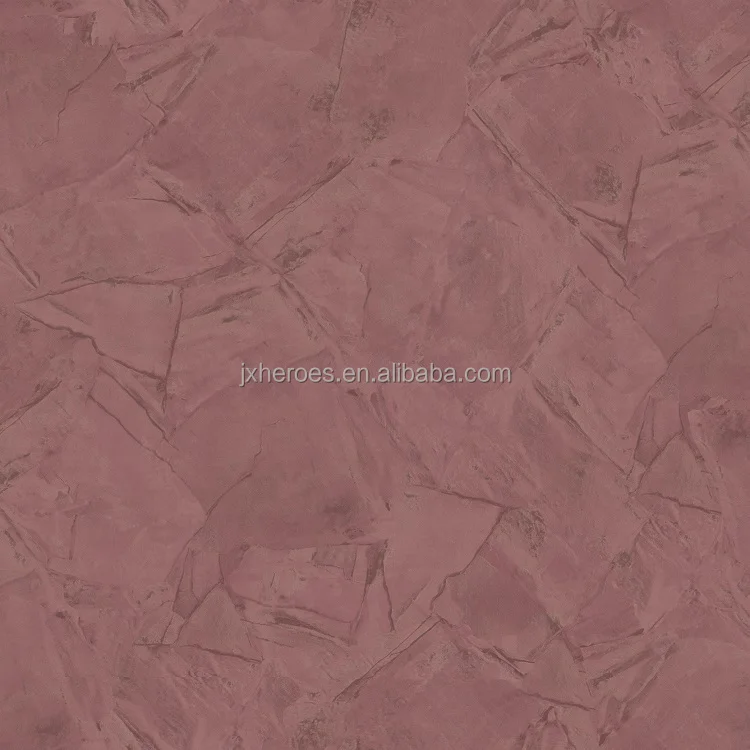 Concise Plain Rock Pattern Wholesale Decorative PVC Wallpaper