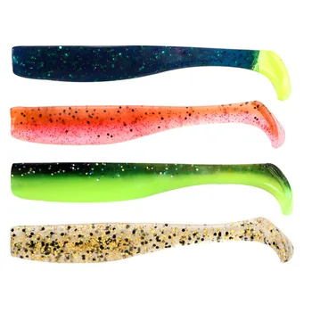 Cheery Wholesale 6pcs/bag Soft TPR 7cm 2.3g Bait Trout T Tail Silicone Artificial Plastic Saltwater Freshwater Fishing Lures – Soft Lure – view 3