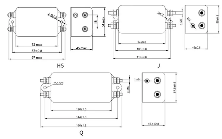 Ultra-Low Leakage Current Dual-Stage EMI Power Filter Medical Grade for Critical Equipment Safety LV Products factory