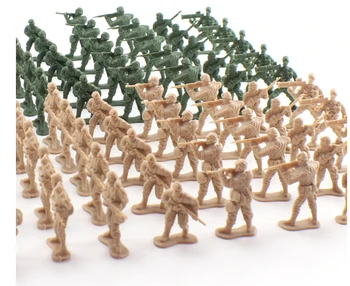 Wholesale High Quality Mixed Plastic Army Mini Military Model Action Figures Soldier Toy