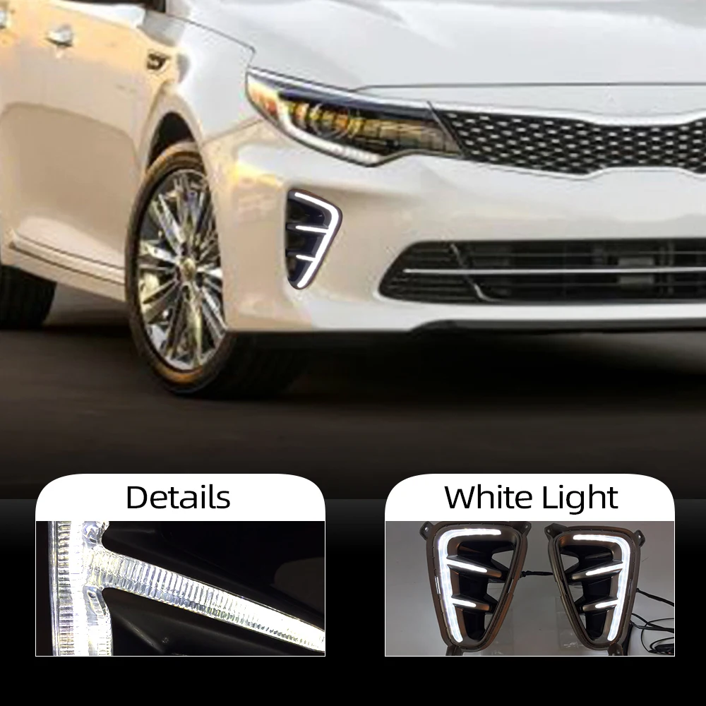 2018 kia optima daytime running lights