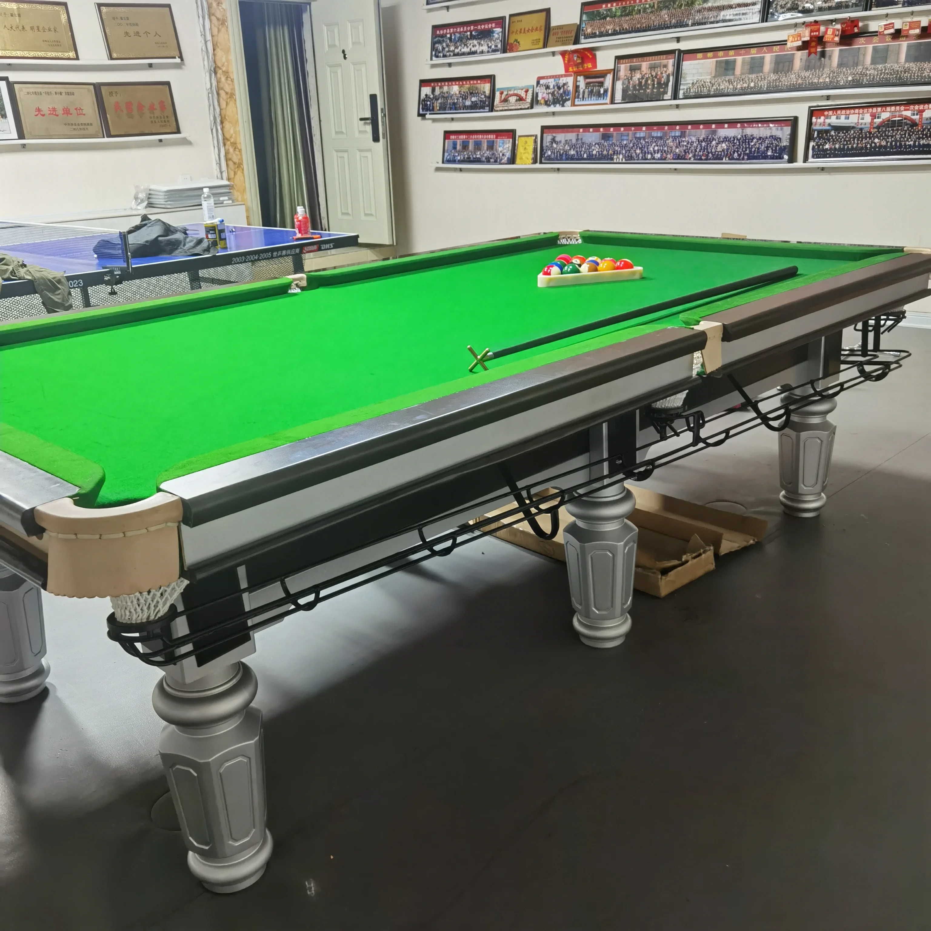 Профессиональные стальные стандартные бильярдные столы для отдыха и развлечений