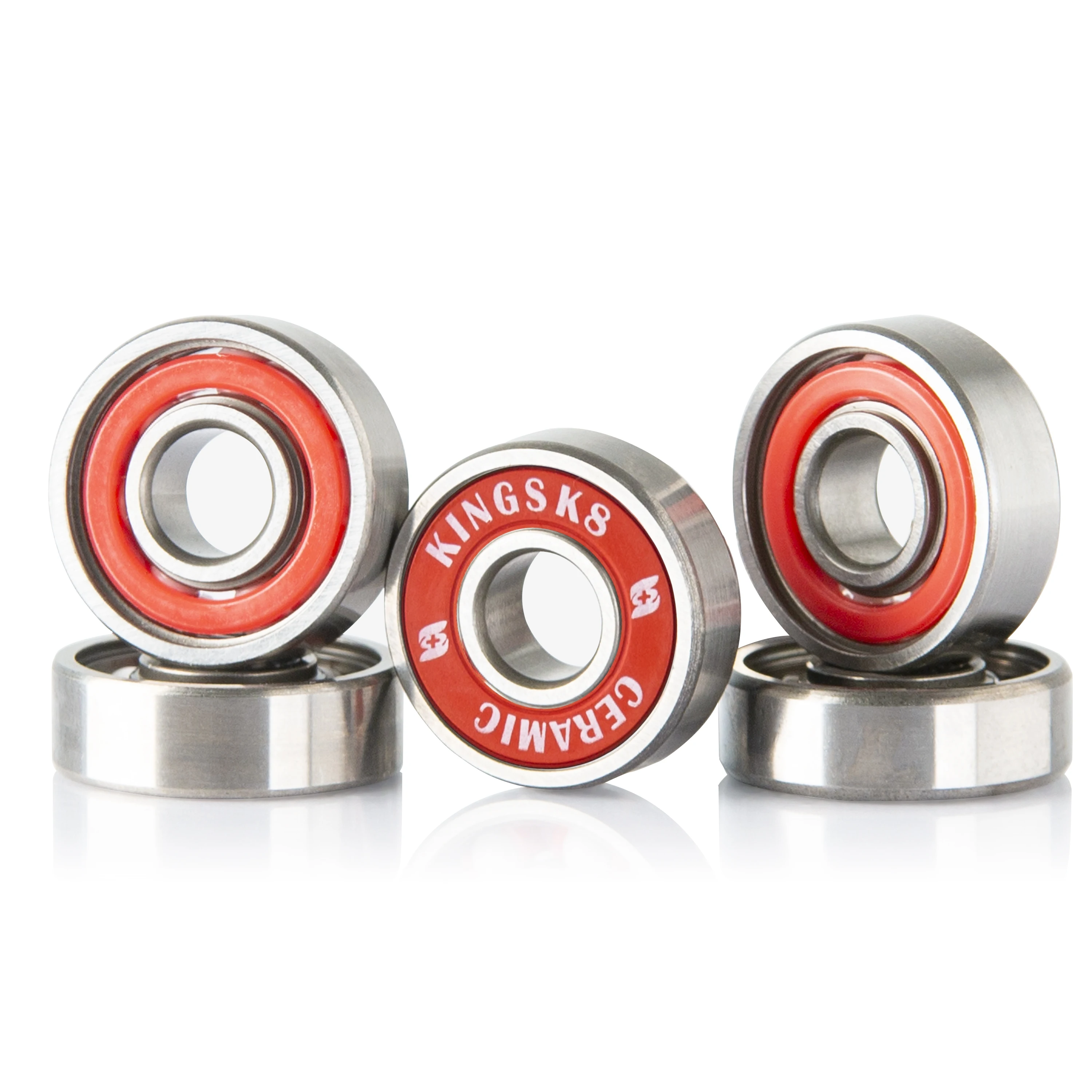 High Speed Skate Board Zro2 Ceramic Ball Bearing 608
